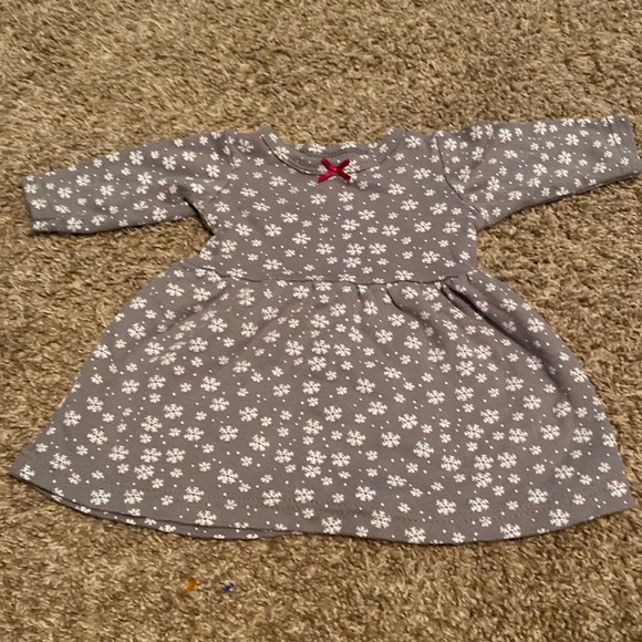 Other - Snowflake dress grey